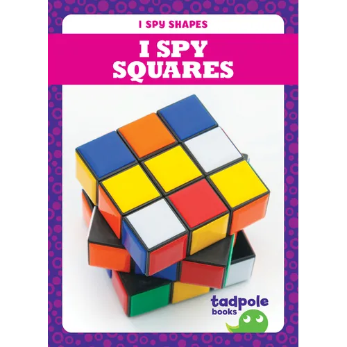 I Spy Squares - Library Binding