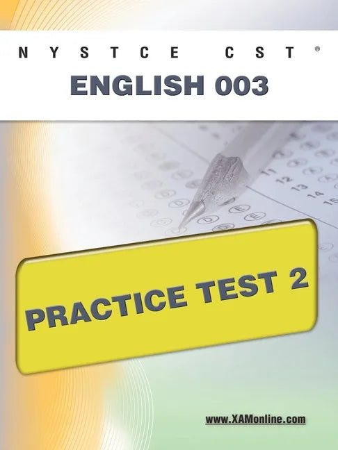 NYSTCE CST English 003 Practice Test 2 - Paperback