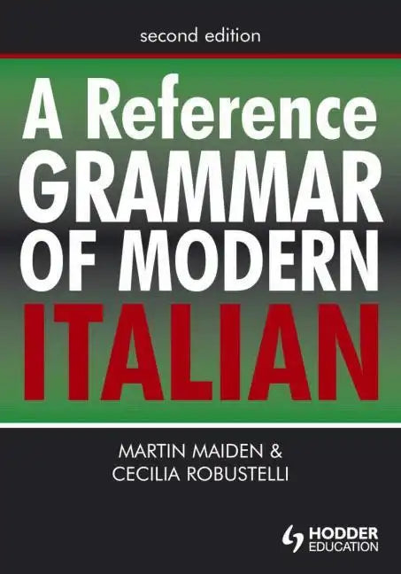 A Reference Grammar of Modern Italian - Paperback
