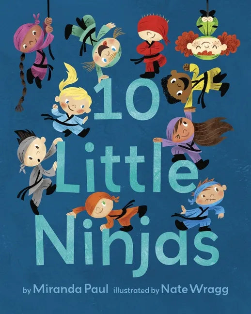 10 Little Ninjas - Board Book