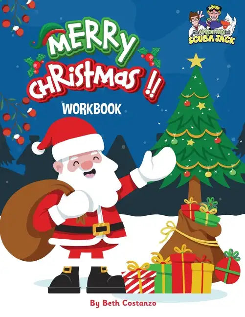 Christmas Activity Workbook for Kids 2-6 - Paperback