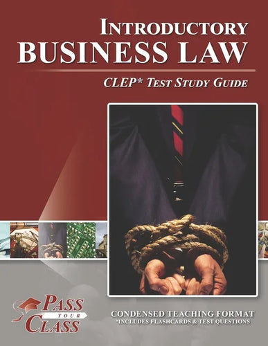 Introductory Business Law CLEP Test Study Guide - Paperback