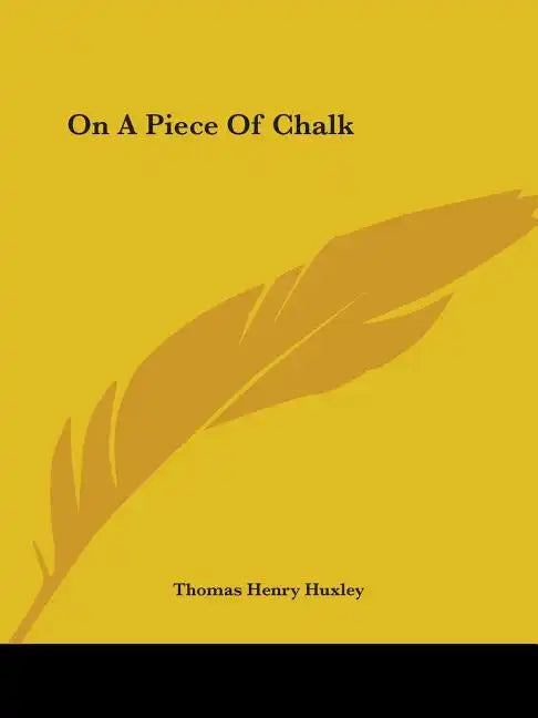 On A Piece Of Chalk - Paperback