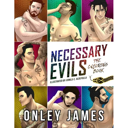 Necessary Evils: The Coloring Book - Paperback