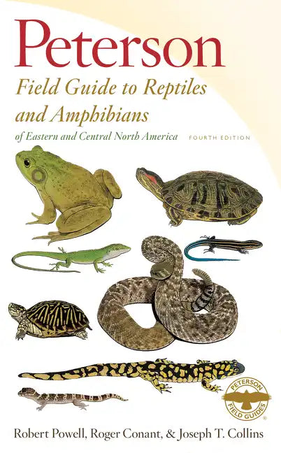 Peterson Field Guide to Reptiles and Amphibians Eastern & Central North America - Paperback
