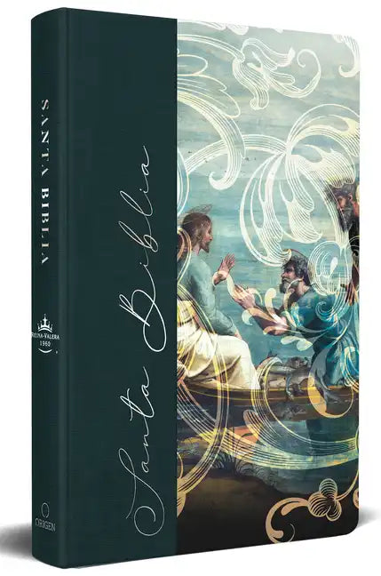 Biblia Rvr 1960 Letra Grande, Manual, Tapa Dura de Tela Pescador de Hombres / Spanish Bible Rvr 1960 Handy Size Large Print Hardcover Cloth Fishers of - Hardcover