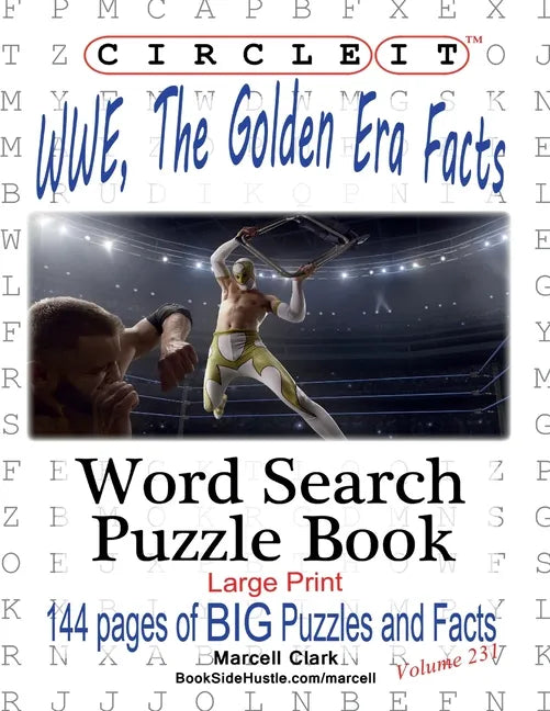 Circle It, WWE, The Golden Era Facts, Word Search, Puzzle Book - Paperback