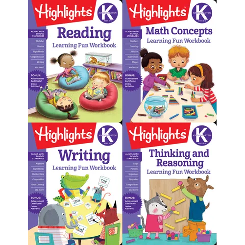 Highlights Kindergarten Learning Workbook Pack - Paperback
