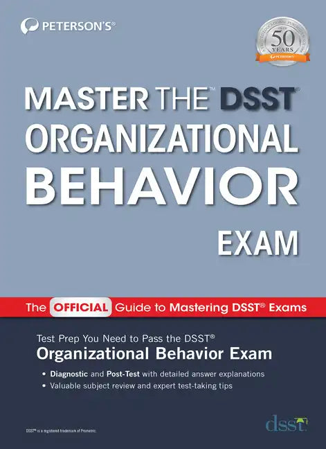 Master the Dsst Organizational Behavior Exam - Paperback