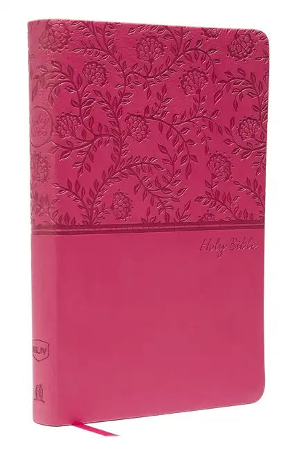 NKJV, Value Thinline Bible, Standard Print, Imitation Leather, Pink, Red Letter Edition - Imitation Leather