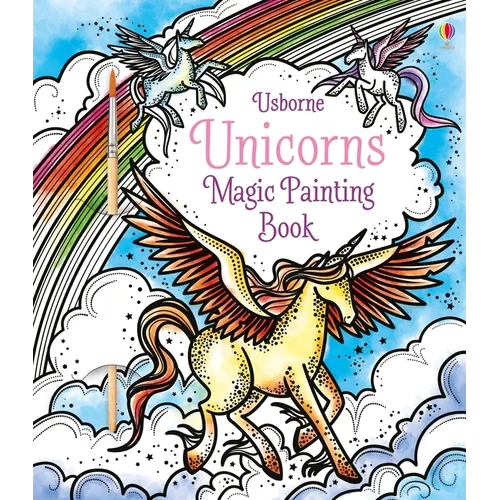 Unicorns Magic Painting Book - Paperback