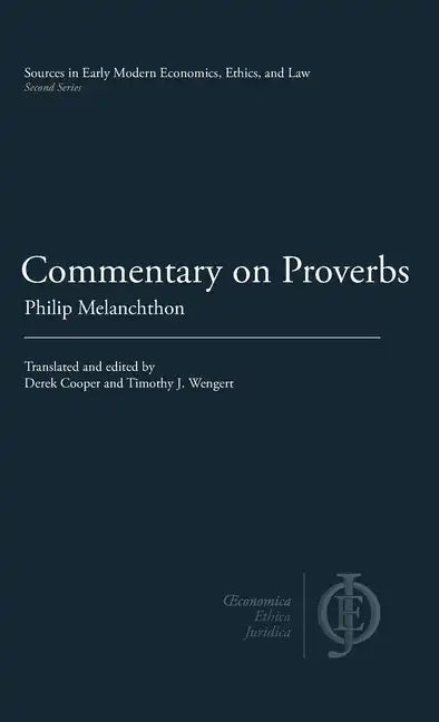 Commentary on Proverbs - Hardcover