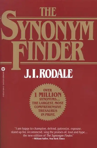 The Synonym Finder - Paperback
