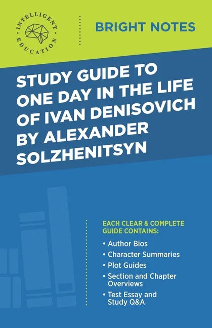 Study Guide to One Day in the Life of Ivan Denisovich by Alexander Solzhenitsyn - Paperback