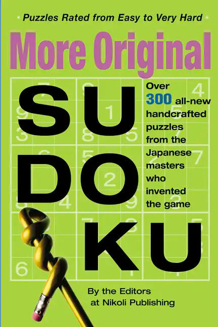 More Original Sudoku - Paperback