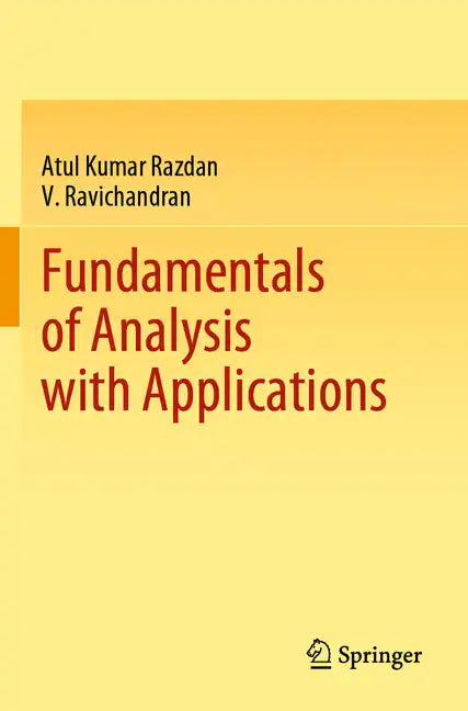 Fundamentals of Analysis with Applications - Paperback