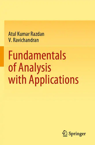 Fundamentals of Analysis with Applications - Paperback