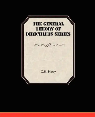 The General Theory Of Dirichlets Series - Paperback
