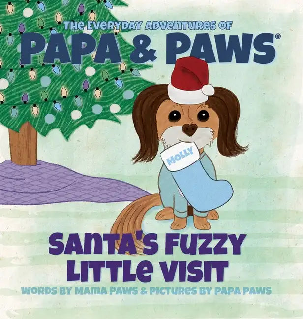 Santa's Fuzzy Little Visit - Hardcover