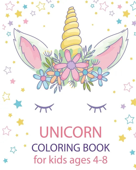 unicorn coloring book for kids ages 4-8: a hilarious unicorn coloring book - Paperback
