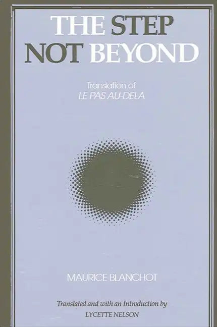 The Step Not Beyond - Paperback