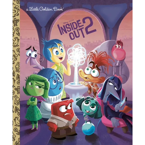 Disney/Pixar Inside Out 2 Little Golden Book - Hardcover