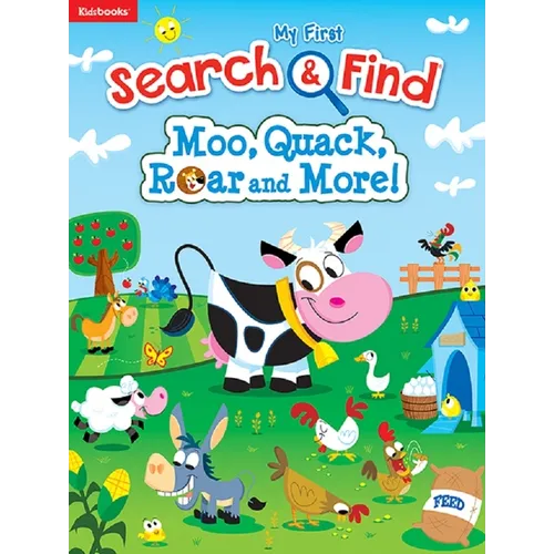 My First Search & Find: Moo, Quack, Roar and More! - Board Book