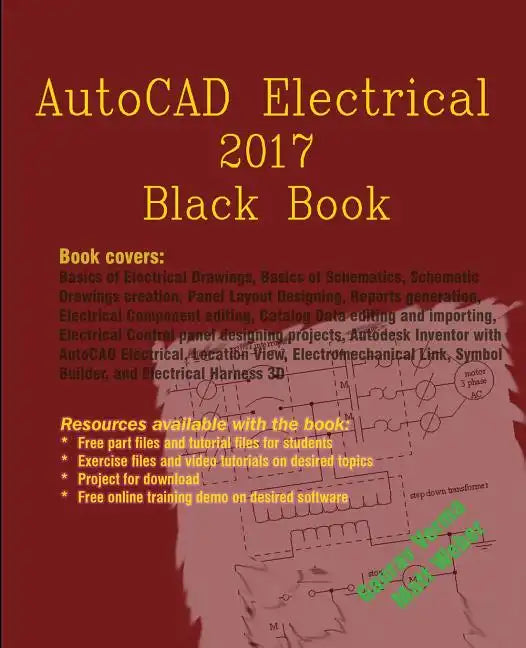 AutoCAD Electrical 2017 Black Book - Paperback
