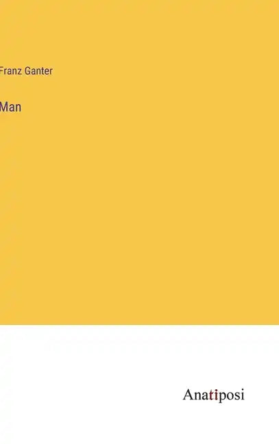 Man - Hardcover