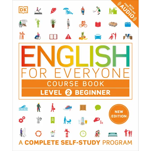 English for Everyone Course Book Level 2 Beginner: A Complete Self-Study Program - Paperback