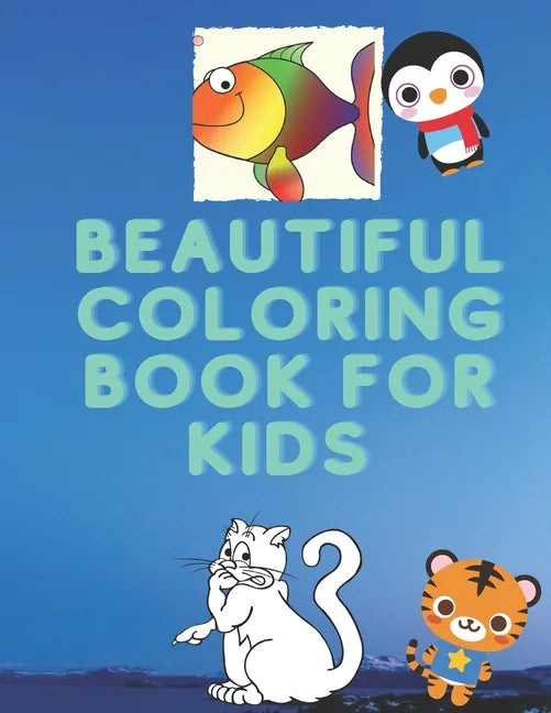 Beautiful Coloring Book For Kids - Paperback