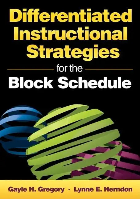 Differentiated Instructional Strategies for the Block Schedule - Paperback