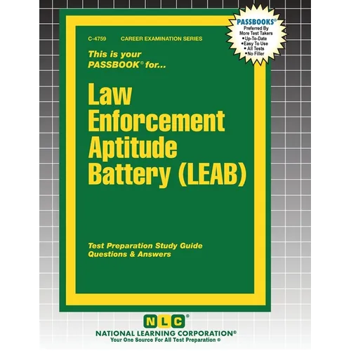 Law Enforcement Aptitude Battery (LEAB) - Paperback