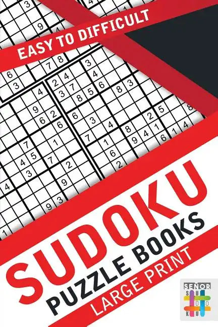 Sudoku Puzzle Books Large Print Easy to Difficult - Paperback