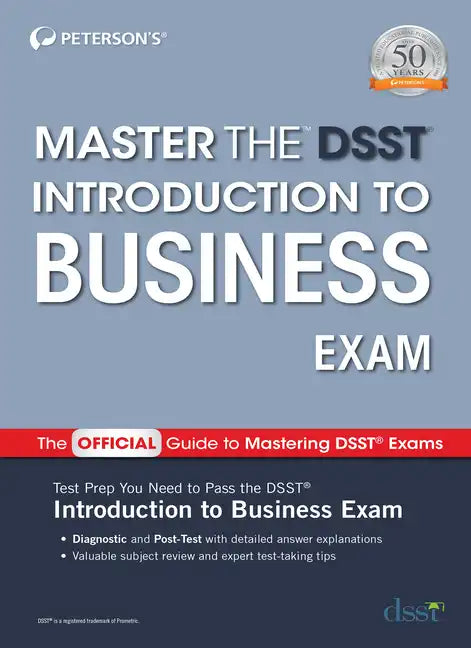 Master the Dsst Introduction to Business Exam - Paperback