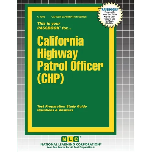 California Highway Patrol Officer (CHP) - Paperback