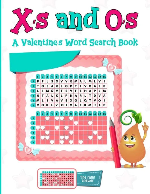 X's and O's: A Valentine's Word Search Book - Paperback