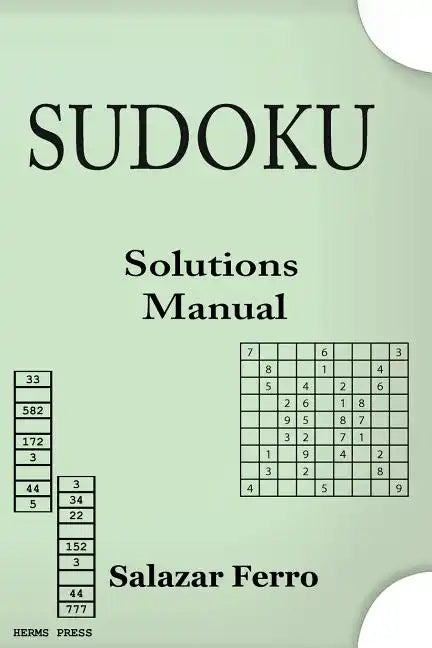 Sudoku Solutions Manual - Paperback