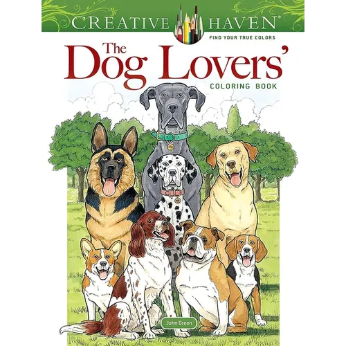 Creative Haven the Dog Lovers' Coloring Book - Paperback