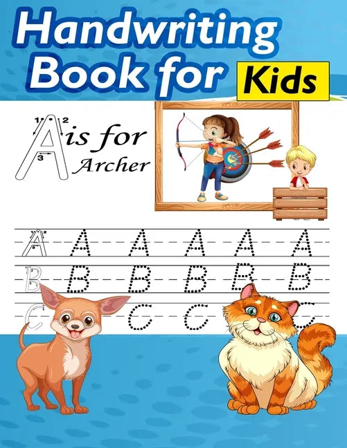 Handwriting book for kids: Cursive Handwriting Practice book for kids Cursive letter tracing book for beginners tracing practice for kids - Paperback