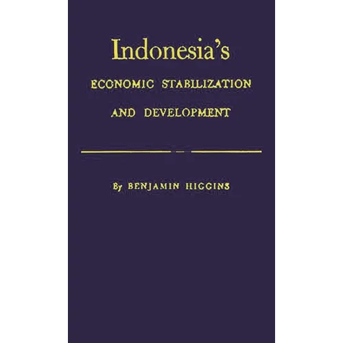 Indonesia's Economic Stabilization and Development