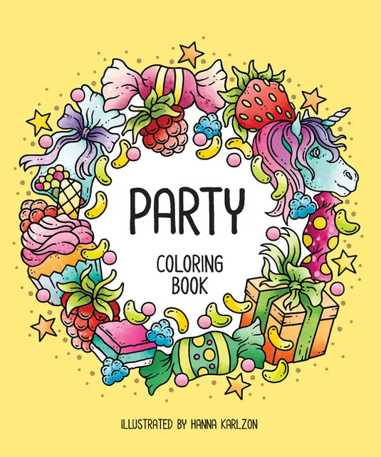 Party: Coloring Book - Paperback