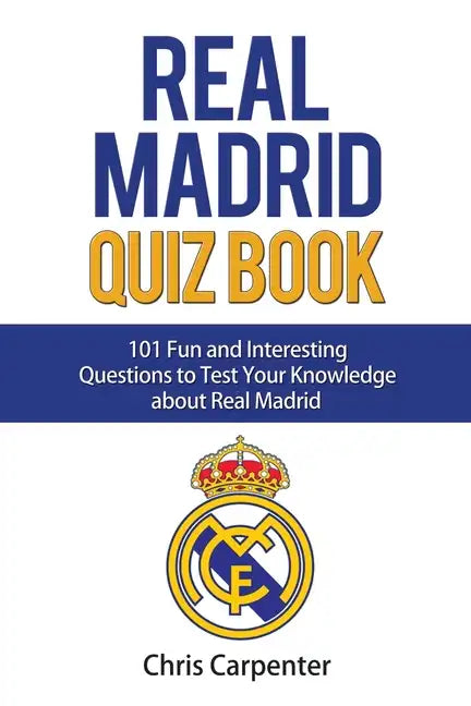 Real Madrid Quiz Book - Paperback