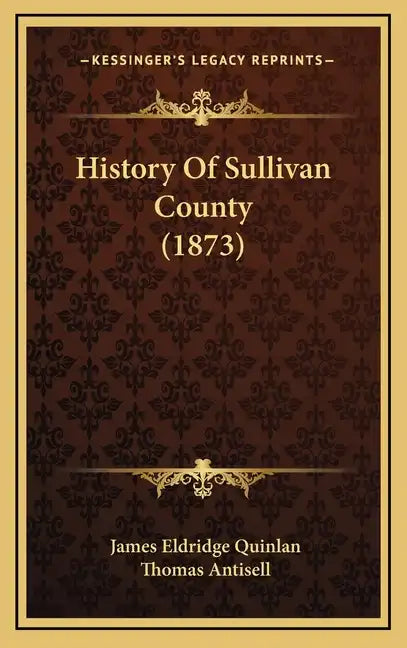 History Of Sullivan County (1873) - Hardcover