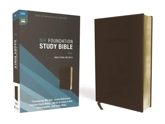 Foundation Study Bible-NIV - Imitation Leather