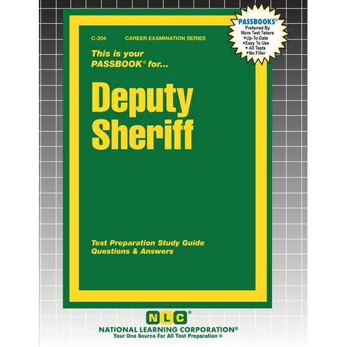 Deputy Sheriff - Paperback