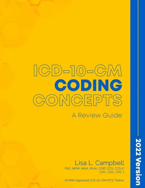 ICD-10-CM Coding Concepts - Paperback