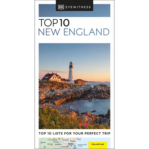 DK Eyewitness Top 10 New England - Paperback