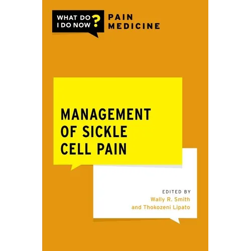 Management of Sickle Cell Pain - Paperback