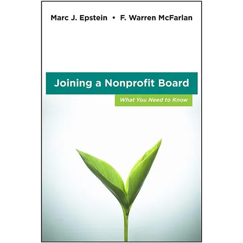 Joining a Nonprofit Board - Hardcover